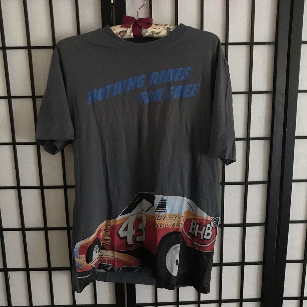 Size M/L Hugo Boss Car and Fire Graphic Tee
